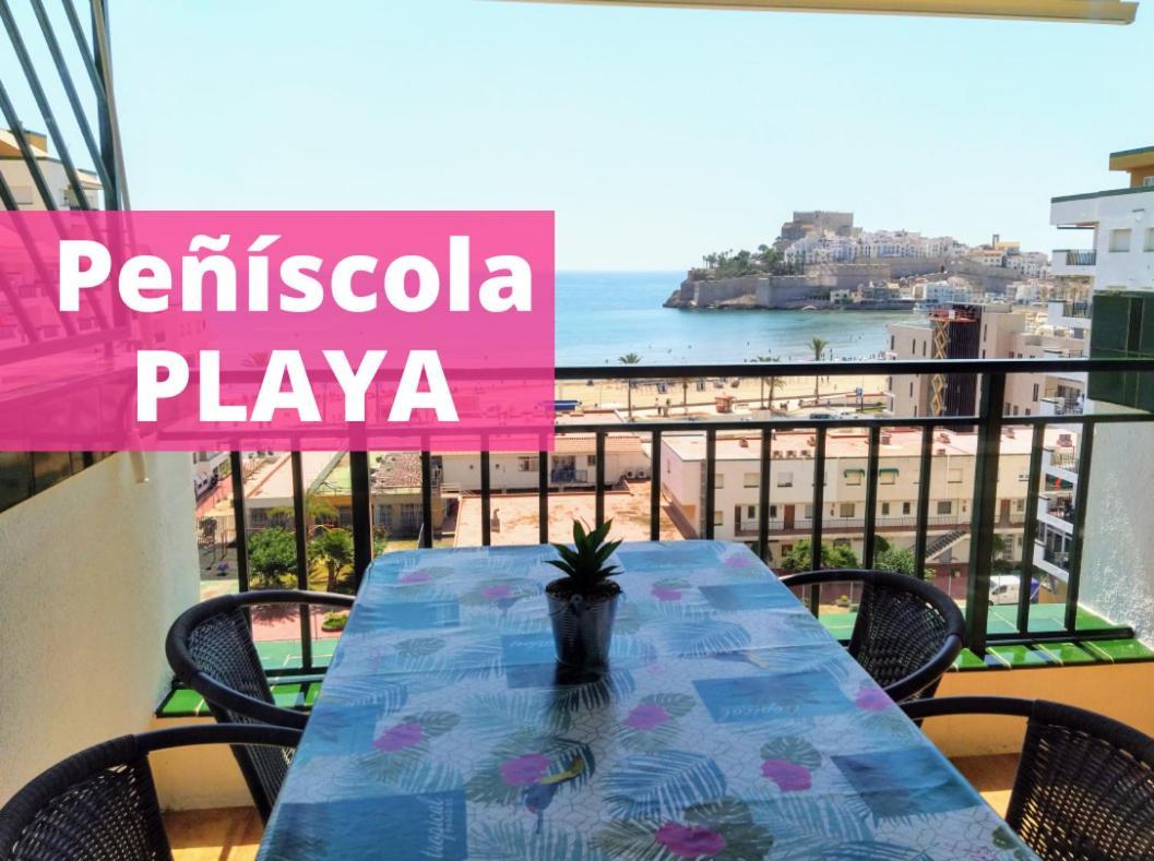 New! Peniscola Playa 1A Linea Apartment Ngoại thất bức ảnh