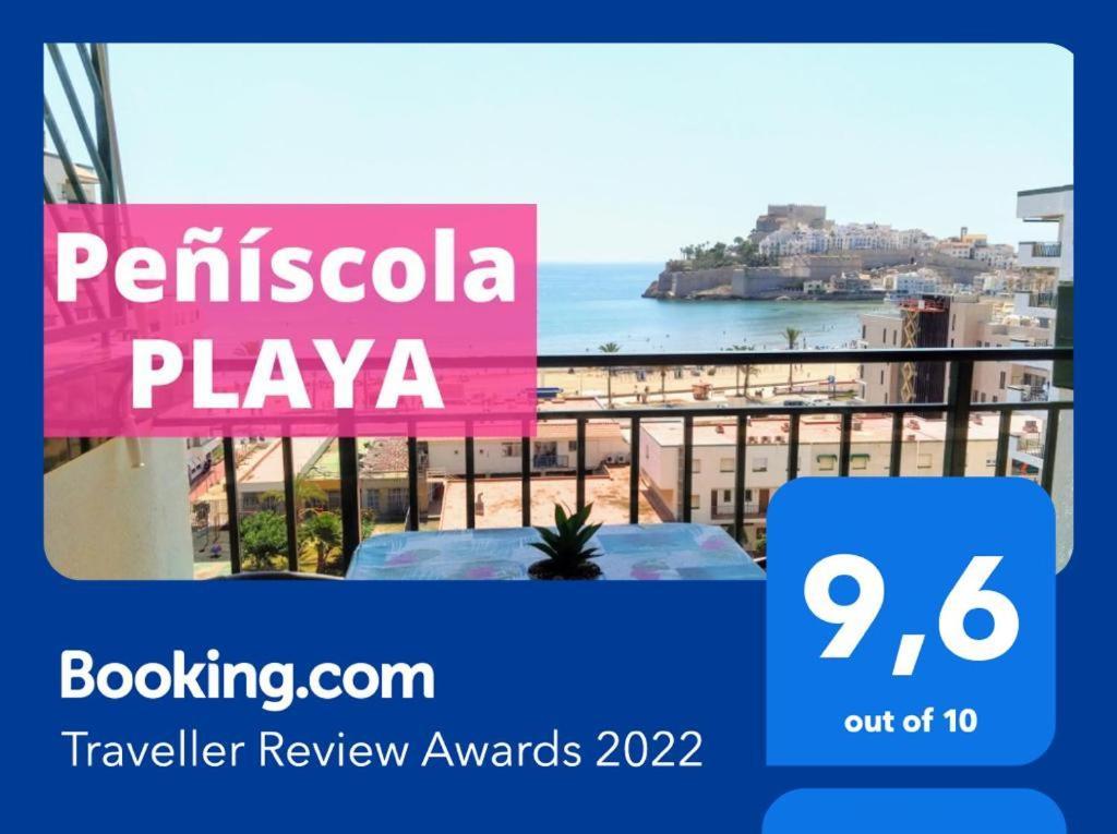 New! Peniscola Playa 1A Linea Apartment Ngoại thất bức ảnh