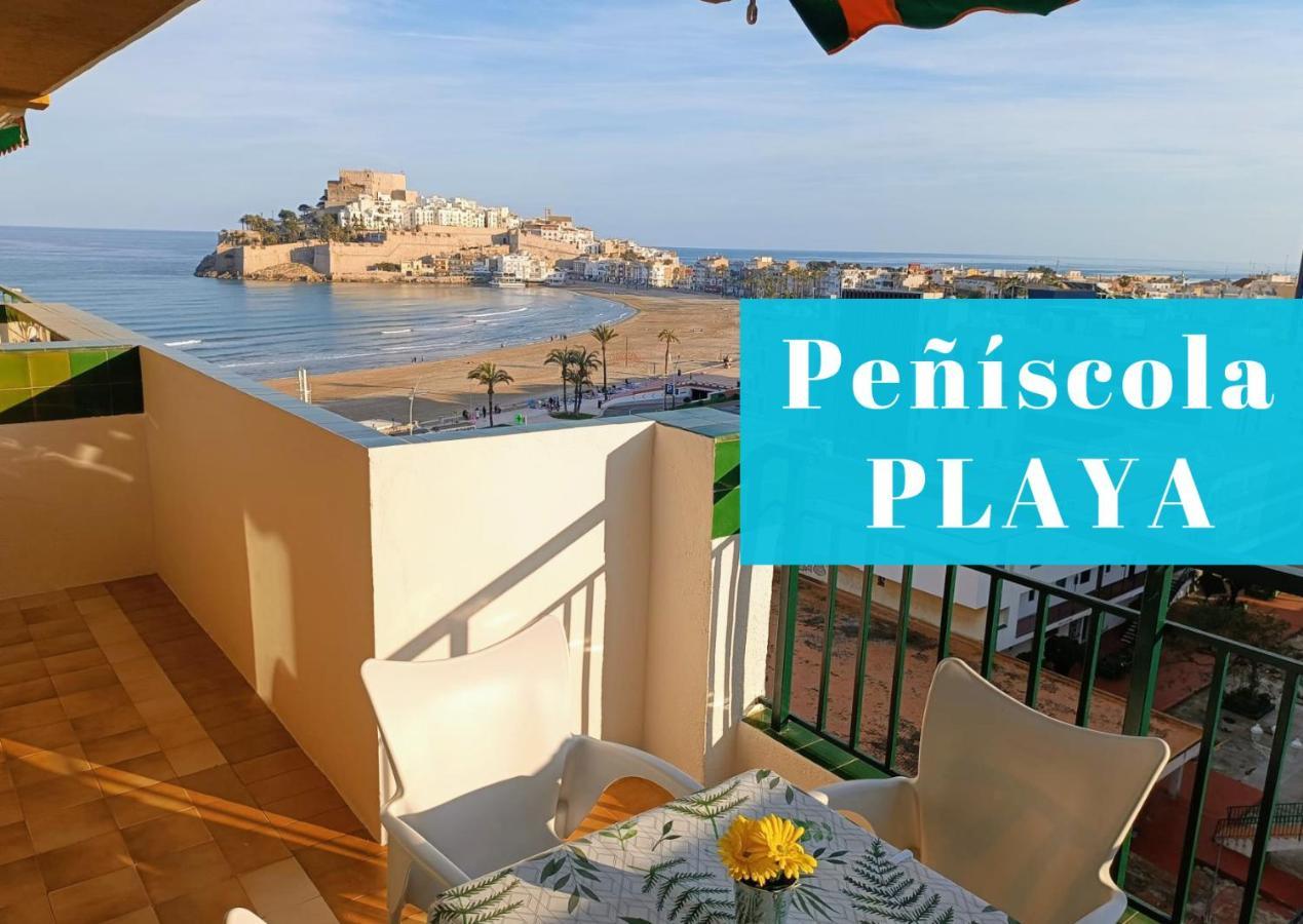 New! Peniscola Playa 1A Linea Apartment Ngoại thất bức ảnh